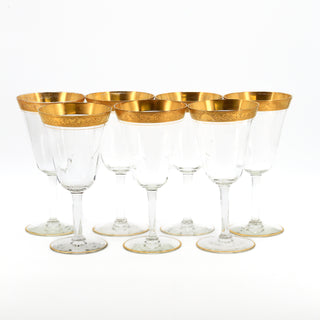 Tiffin Franciscan Red Wine Glasses Set (Seven Pieces)