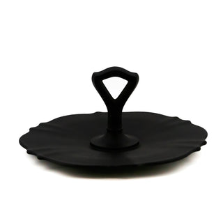 Matte Black Dessert Serving Tray