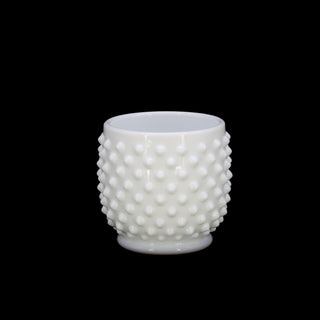 Fenton "Hobnail" Mustard Jar