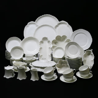 Haviland France Porcelain Dinnerware Set (Ninety One Pieces)