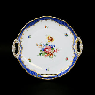 Hutschenreuther "Coburg" Multi-Colored Floral Platter