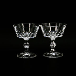 Princess House "Glasses Esprit" Crystal Champagne Coupe - Set Of 10