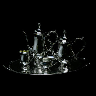 *Rare Pattern* Oneida USA Silver Plated Tea & Coffee Set - 4 Pieces